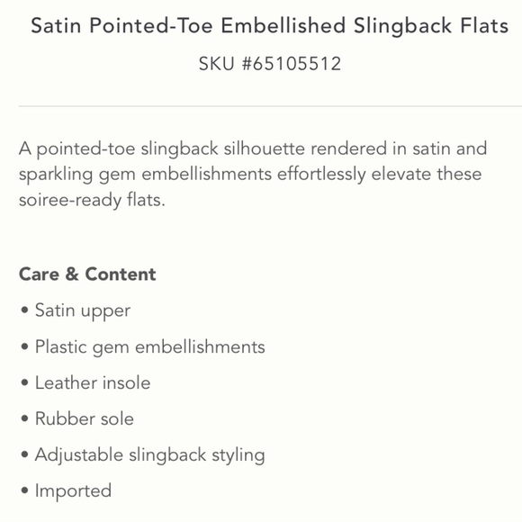 Anthropologie Gold Flats with Embellished Straps - Picture 5 of 8